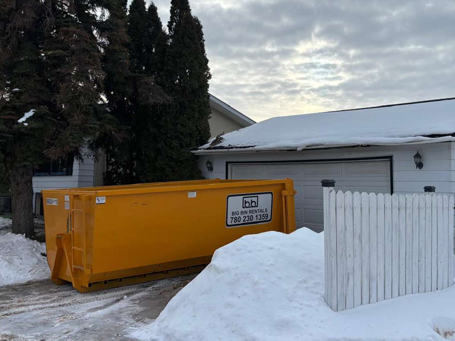 construction bin rental Edmonton