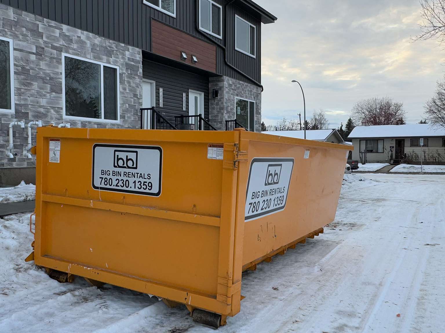 residential dumpster rental Edmonton